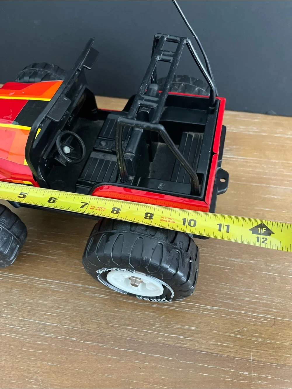 Vintage Tonka Jeep DJ Dune Buggy Pressed Steel Off Road 4x4 Red MR970 Toy 811850